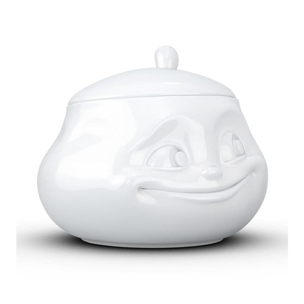 Bílá usměvavá cukřenka z porcelánu 58products-image-2