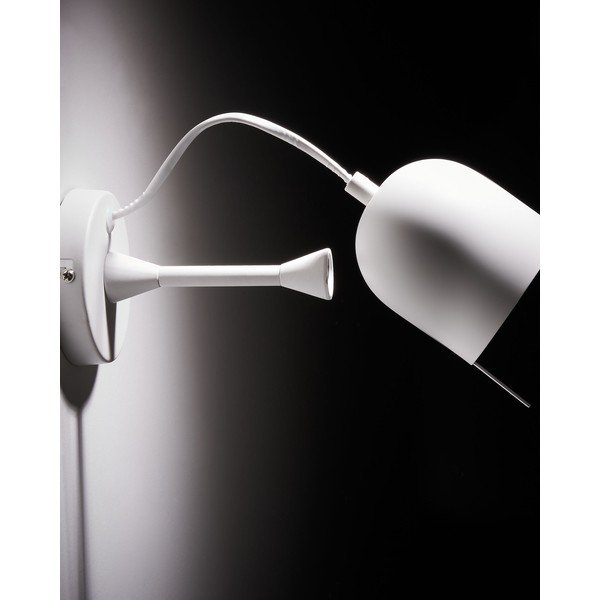 Bílé nástěnné svítidlo Lucilla – Kave Home-image-2