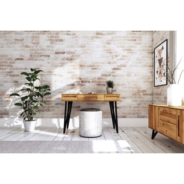 Toaletní stolek z dubového dřeva 120x53 cm Golo - The Beds-image-4