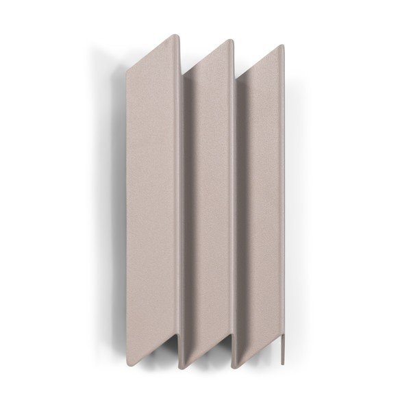 Taupe kovový nástěnný věšák s poličkou 13 cm Sensu – Spinder Design-image-3