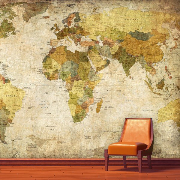 Velkoformátová tapeta World Map