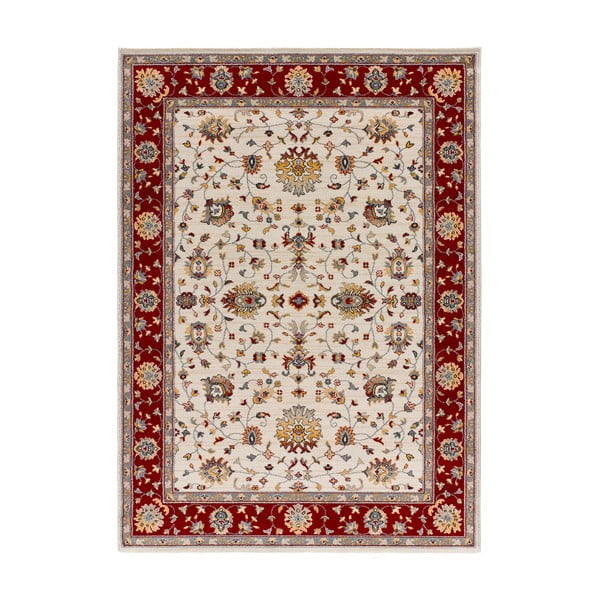 Červeno-krémový koberec 140x200 cm Classic – Universal