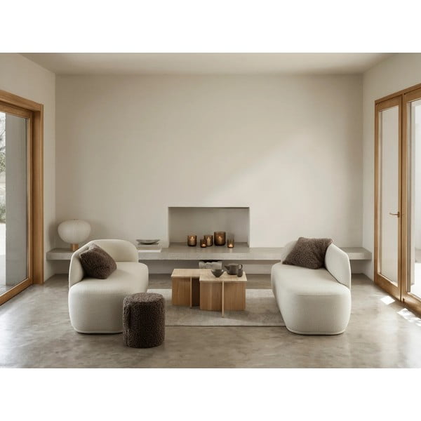 Povlak na polštář z materiálu bouclé 50x50 cm Teddy – Blomus-image-3