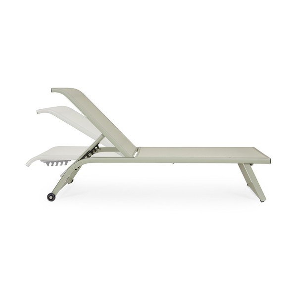 Taupe kovové zahradní lehátko Taylor – Bizzotto-image-3