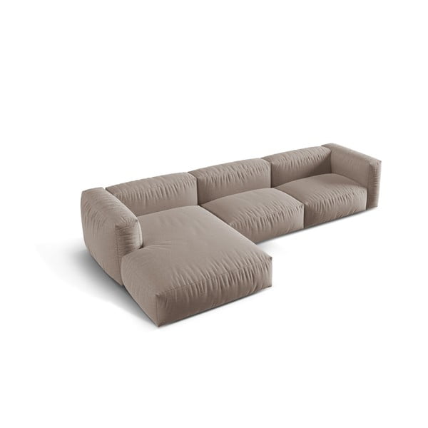Béžová modulární rohová pohovka (levý roh) Martina – Micadoni Home-image-2