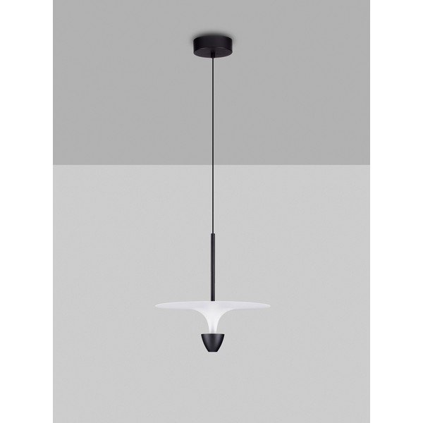 Matně černé hliníkové LED závěsné svítidlo ø 34 cm Topio – Nova Luce-image-2