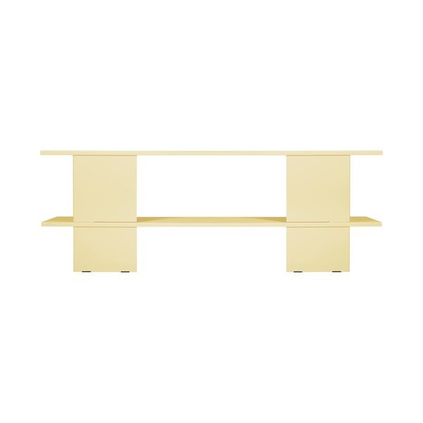 Žlutý kovový regál 160x57x37 cm Hes – noo.ma-image-3