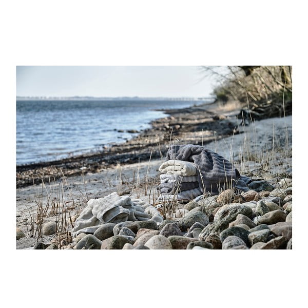 Hnědá bavlněná osuška 70x140 cm Inu – Zone-image-3