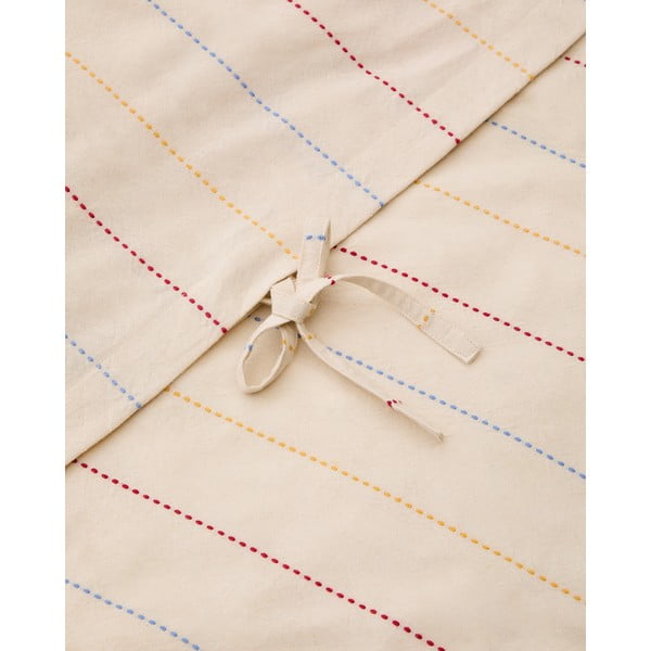 Béžové dětské povlečení na jednolůžko z Bio bavlny s prostěradlem 150x220 cm Indani – Kave Home-image-3