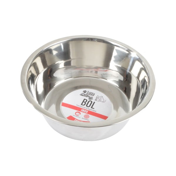 Miska pro psa z nerezové oceli ø 25 cm – Love Story-image-2