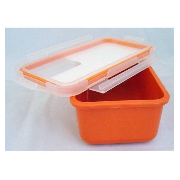 Svačinový box 0,75 l, oranžový