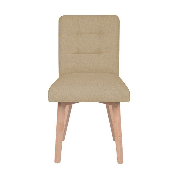 Béžová jídelní židle Mazzini Sofas Tulip