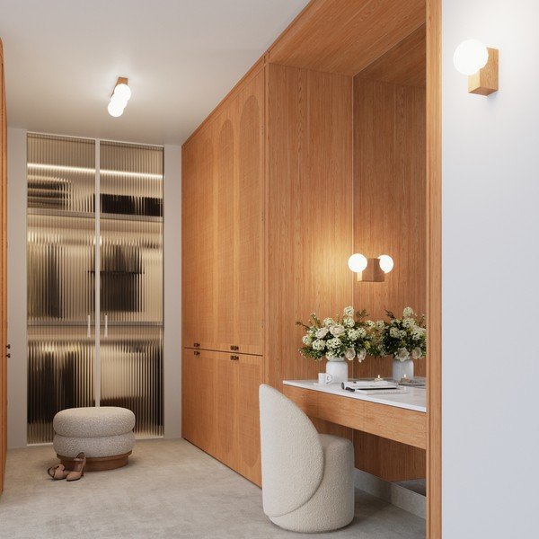 Bílé/v přírodní barvě nástěnné svítidlo ø 12 cm Solum – Sollux-image-2