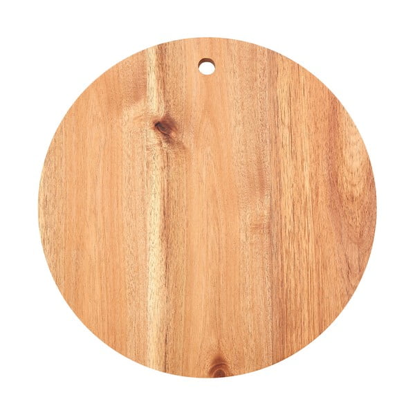 Prkénko z akáciového dřeva Premier Housewares, ⌀ 30 cm