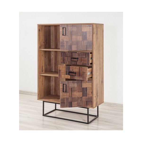 Komoda Selma, výška 137 cm-image-3