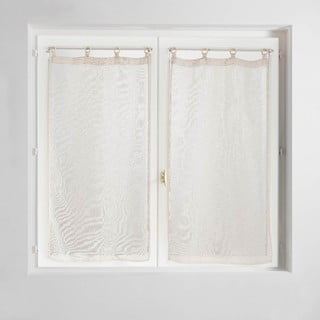 Béžové záclony v sadě 2 ks 60x120 cm Minalisa – douceur d'intérieur