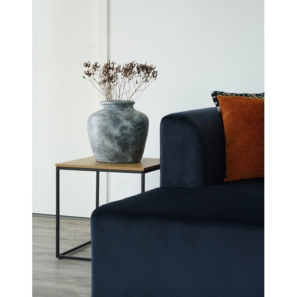 Odkládací stolek s deskou v dubovém dekoru House Nordic Vita, 45 x 45 cm-image-1