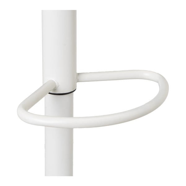 Bílé barové židle s nastavitelnou výškou z imitace kůže v sadě 2 ks (výška sedáku 72 cm) – Casa Selección-image-3