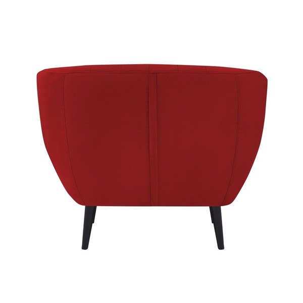 Červená sametové křeslo Mazzini Sofas Toscane-image-4