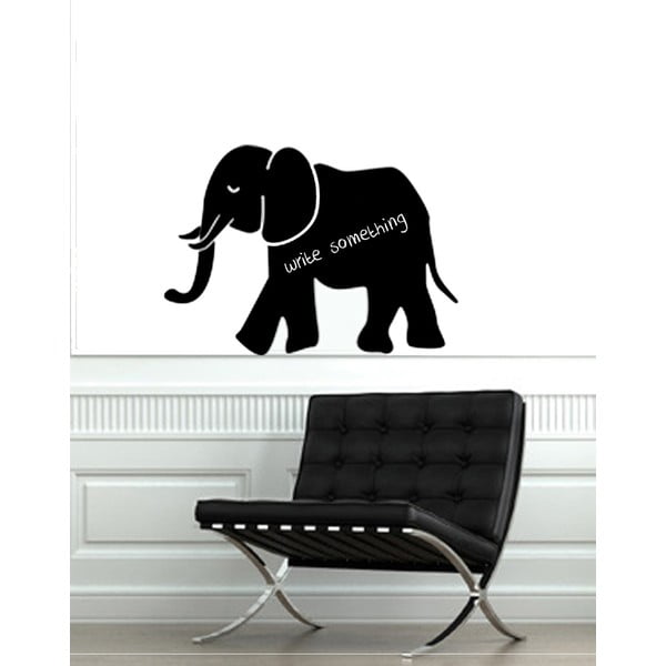 Nástěnná tabulová samolepka Elephant