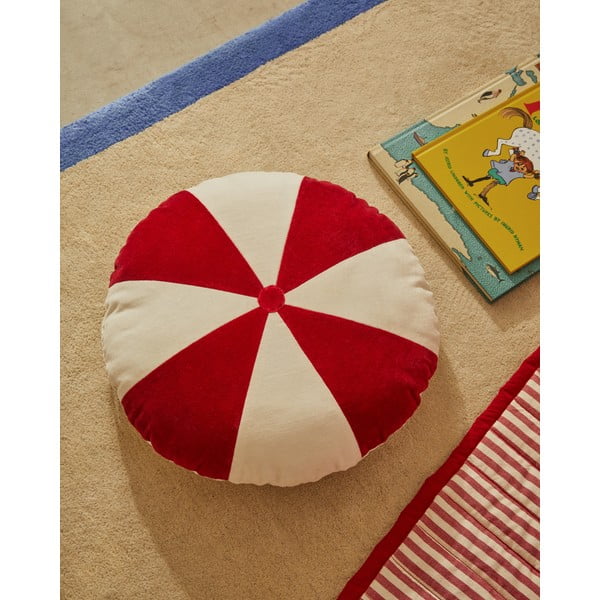 Sametový dětský polštářek ø 45 cm Odet – Kave Home-image-1