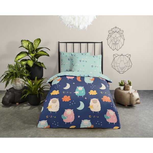 Bavlněné dětské povlečení na jednolůžko 100x135 cm – Good Morning-image-1