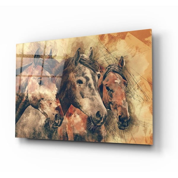 Skleněný obraz Insigne Horses