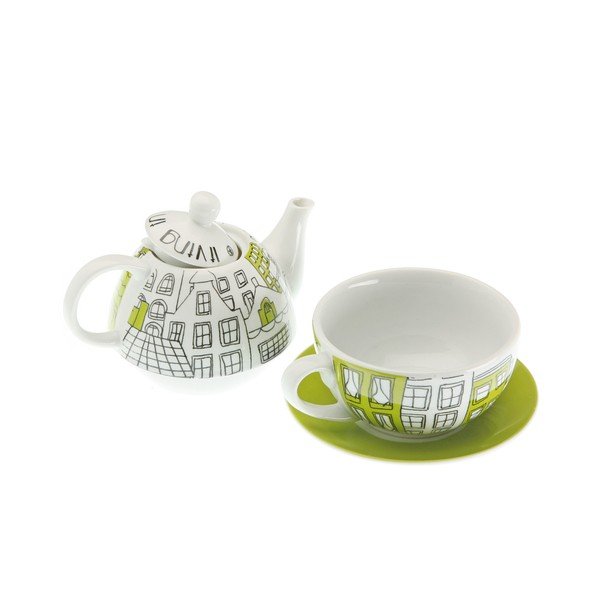 Konvička se šálkem Lime Clock