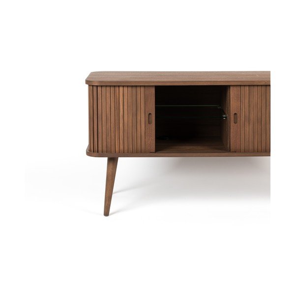 Hnědá komoda s posuvnými dvířky Zuiver Barbier-image-2