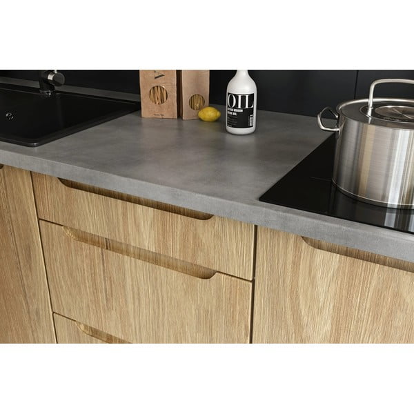 Rohová kuchyně s pracovní deskou (bez montáže) 180–300 cm Nico – STOLKAR-image-1