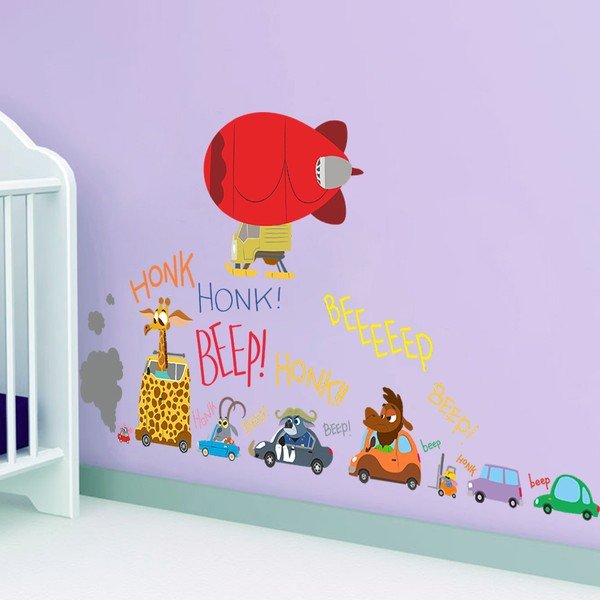 Samolepka Fanastick Traffic Jam And Baloon-image-2