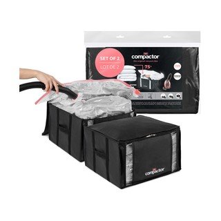 Compactor COSMOS Vakuum-Boxen Set M/XXL – Platzsparend, Staub- & Feuchtigkeitsdicht