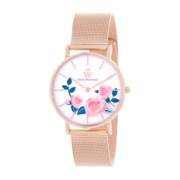 Dámské hodinky s řemínkem ve světle růžové barvě Olivia Westwood Telo