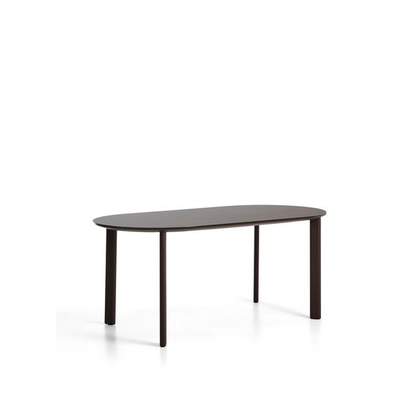 Zahradní jídelní stůl se skleněnou deskou 90x180 cm Erice – Kave Home