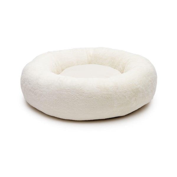 Bílý pelíšek pro psy ø 70 cm Woopy - Kave Home
