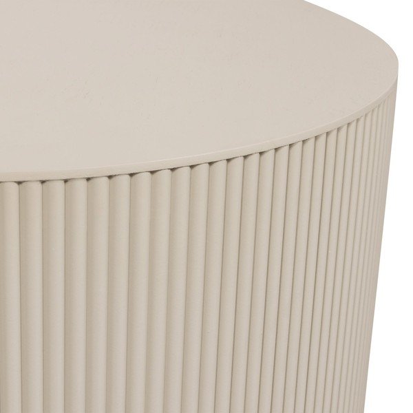 Béžový kulatý konferenční stolek ø 60 cm Sanne – WOOOD-image-2