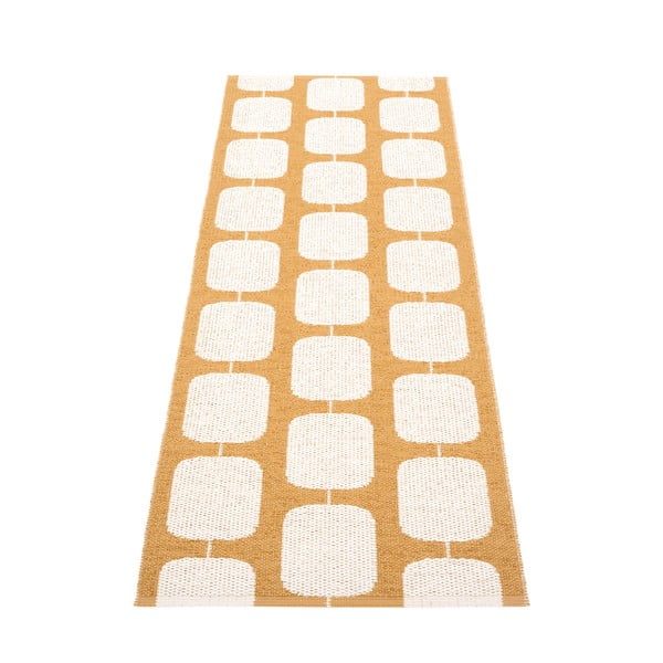 Okrově žluto-krémový vnitřní a venkovní běhoun 70x200 cm Sten Ochre – Pappelina