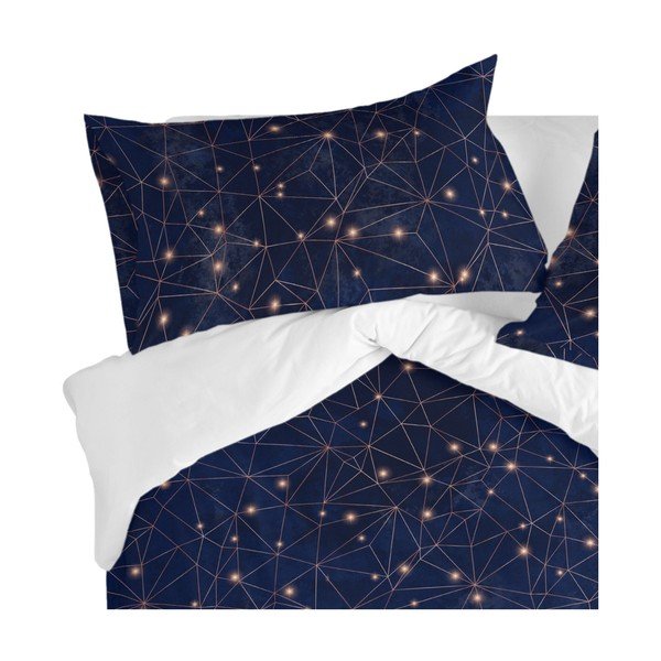 Sada 2 bavlněných povlaků na polštář Blanc Deep Blue, 50 x 75 cm-image-2