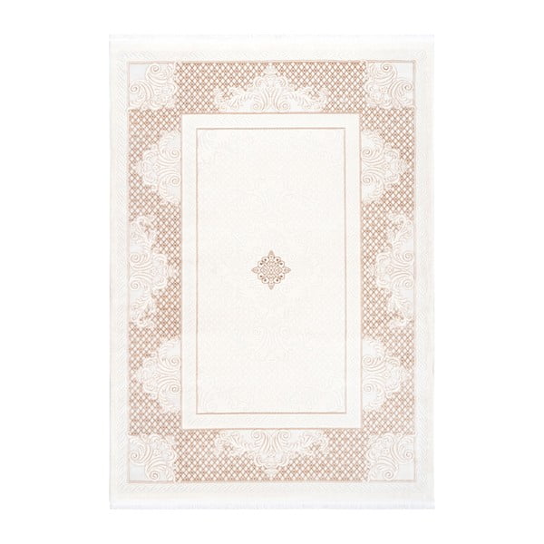 Béžový koberec Kayoom Shermin, 80 x 150 cm