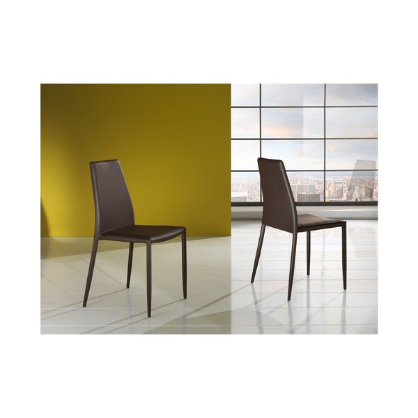 Hnědé jídelní židle v sadě 2 ks Lion – Tomasucci-image-3