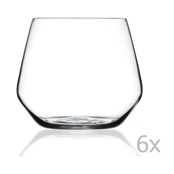 Sklenice v sadě 6 ks na whiskey 547 ml – RCR Cristalleria Italiana-image-1