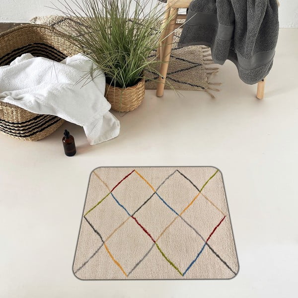 Béžové koupelnové předložky v sadě 2 ks 60x100 cm – Mila Home-image-3