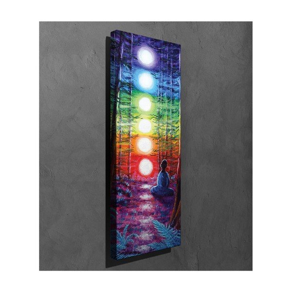 Nástěnný obraz na plátně Lights, 30 x 80 cm-image-2