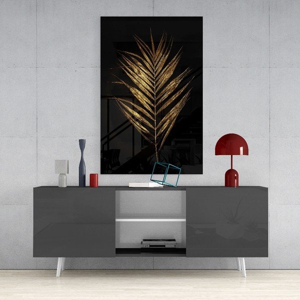 Skleněný obraz Insigne Palm Leaf-image-1