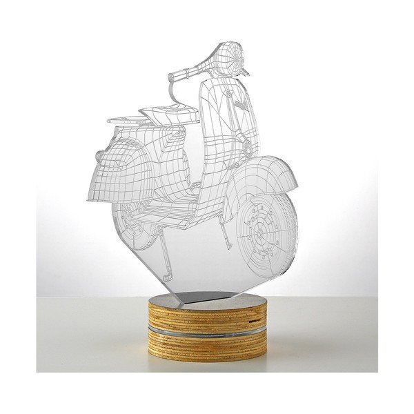 3D stolní lampa Motocycle-image-1