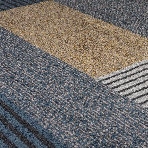 Žluto-modrý koberec Flair Rugs Brix, 160 x 230 cm-image-2
