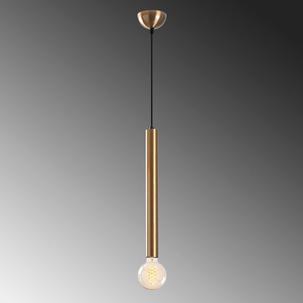 Závěsné svítidlo ve zlaté barvě s kovovým stínidlem ø 4 cm Tempo – Opviq lights-image-3