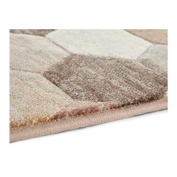 Hnědo-krémový koberec Elle Decoration Arty Manosque, 80 x 150 cm-image-4