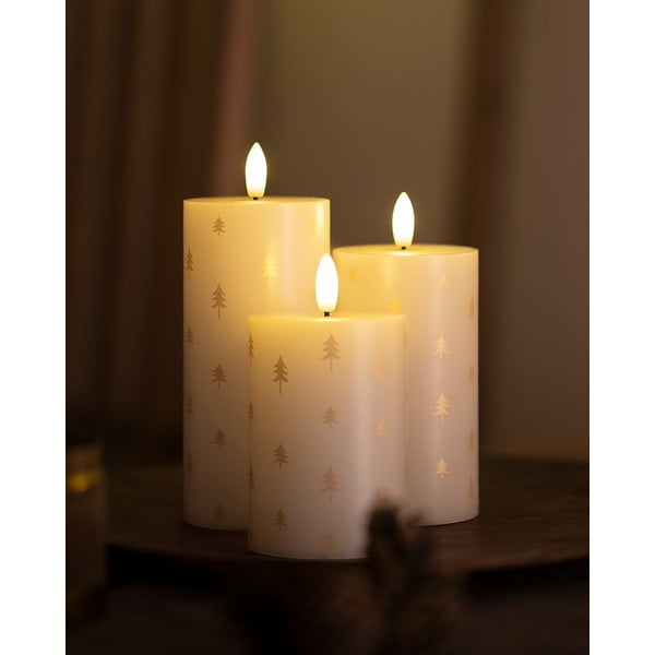 LED svíčky v sadě 3 ks (výška 15 cm) Sille – Sirius-image-1