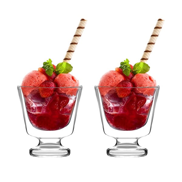 Poháry na zmrzlinu v sadě 2 ks 250 ml Soho – Vialli Design-image-4